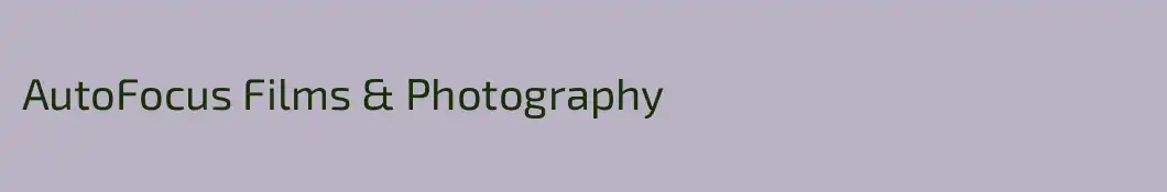 AutoFocus Films & Photography